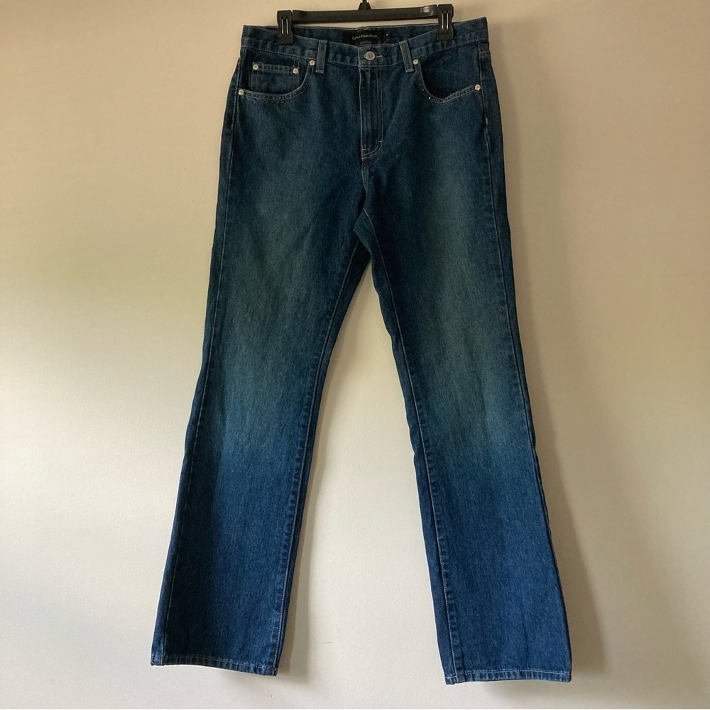 Calvin Klein Jeans Bootcut Rhinestone Jeans